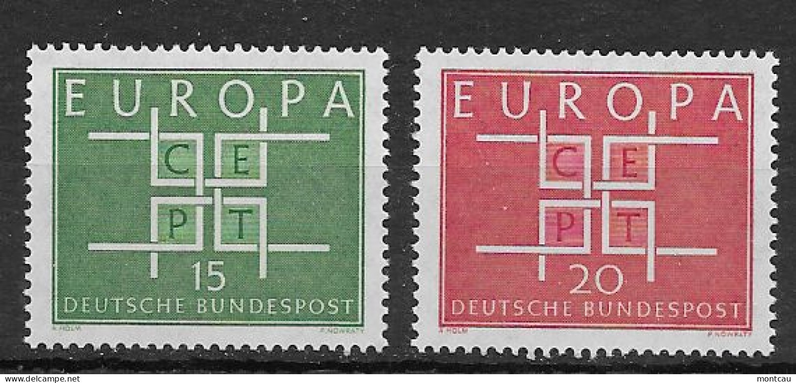 Germany 1963. Europa M=406-07   (**) - 1963