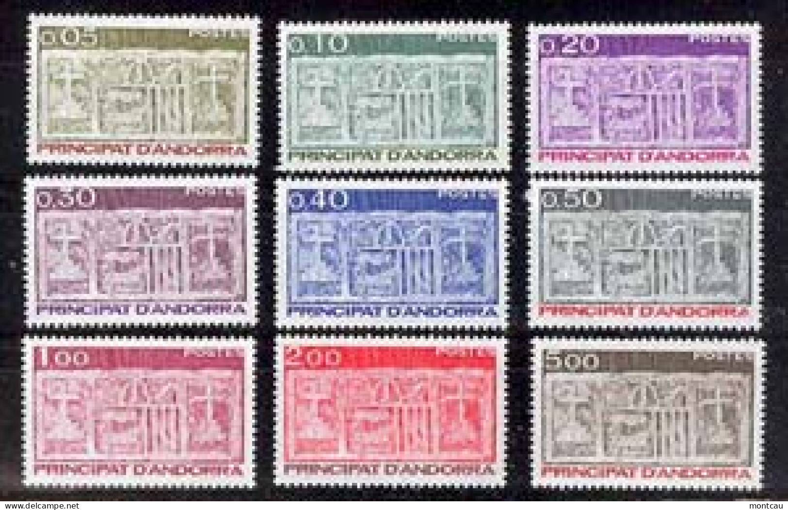 Andorra -Franc 1983 Basica Y=316-24 E=337-45 (**) - Unused Stamps