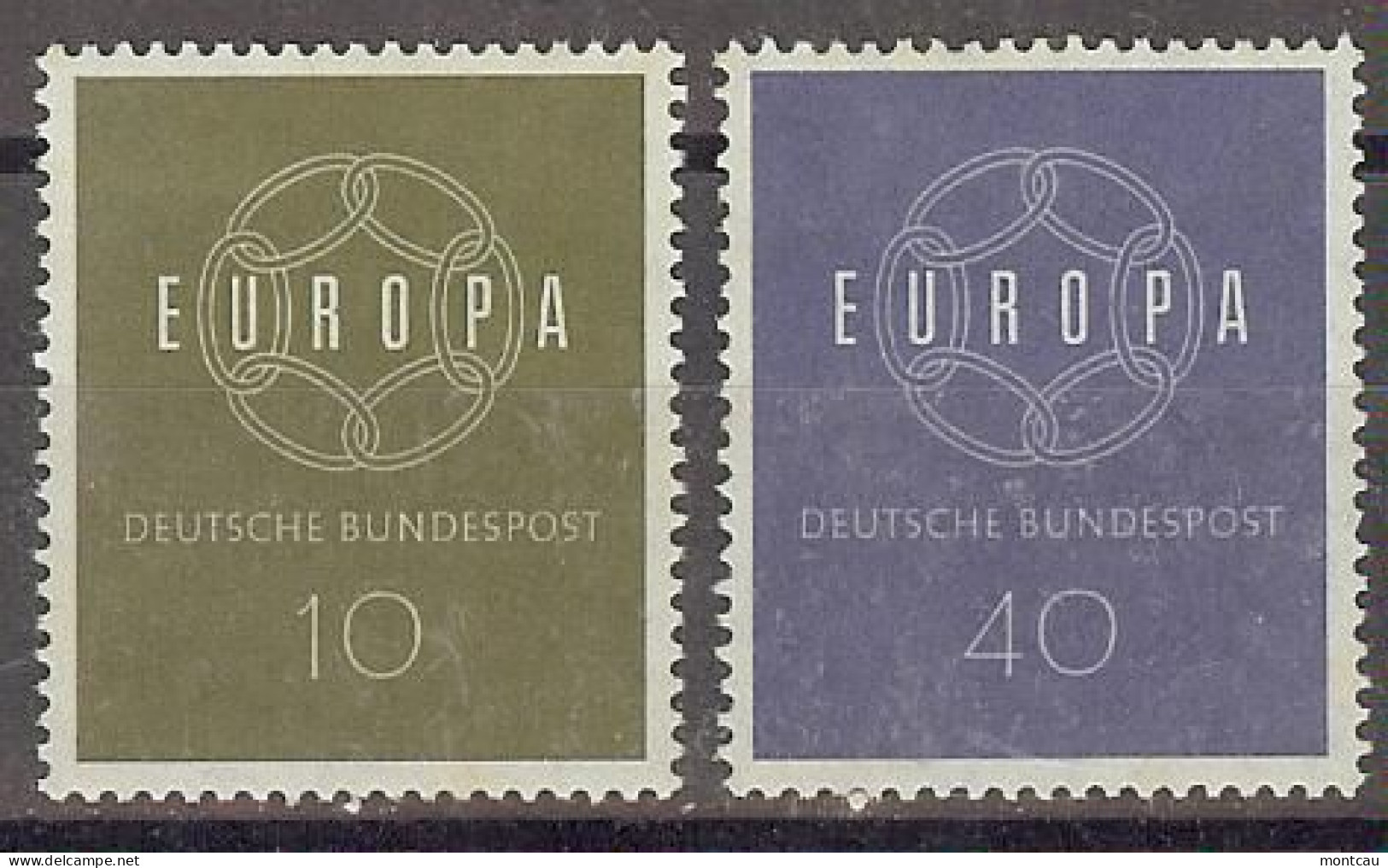 Germany 1959. Europa M=320-21 Y=193-94  (**) - 1959