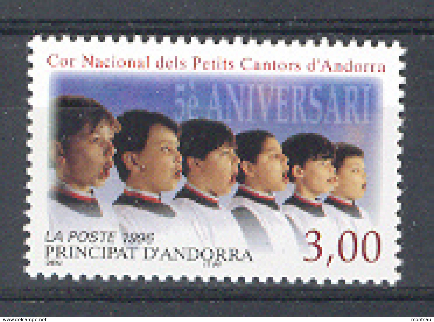 Andorra -Franc 1996 Peq. Cantores. Y=480 E=501 (**) - Nuevos