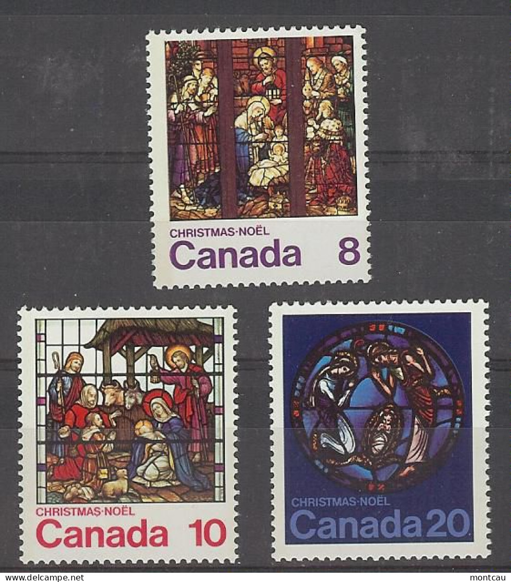 Canada 1976. Navidad . Sc=697-99 (**) - Neufs