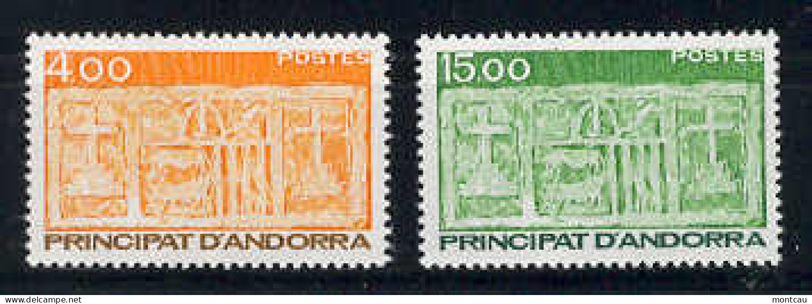 Andorra -Franc 1986 Basica Y=346-47 E=367-68 (**) - Neufs