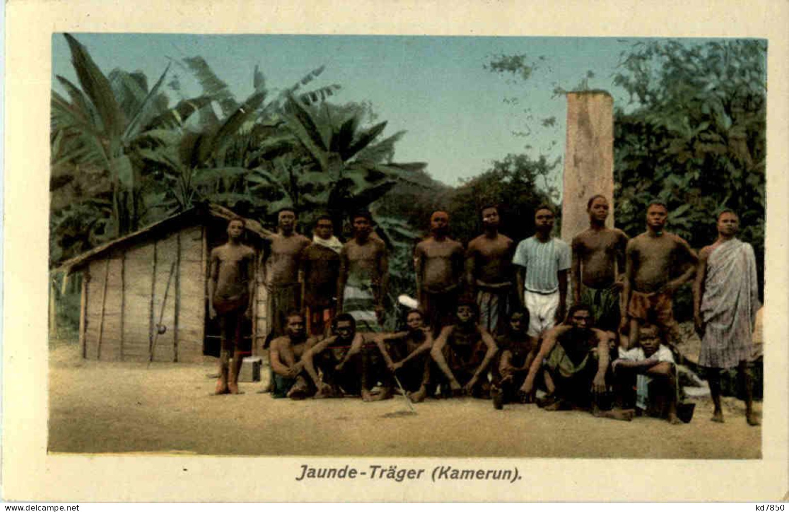 Kamerun - Jaunde Träger - Ehemalige Dt. Kolonien