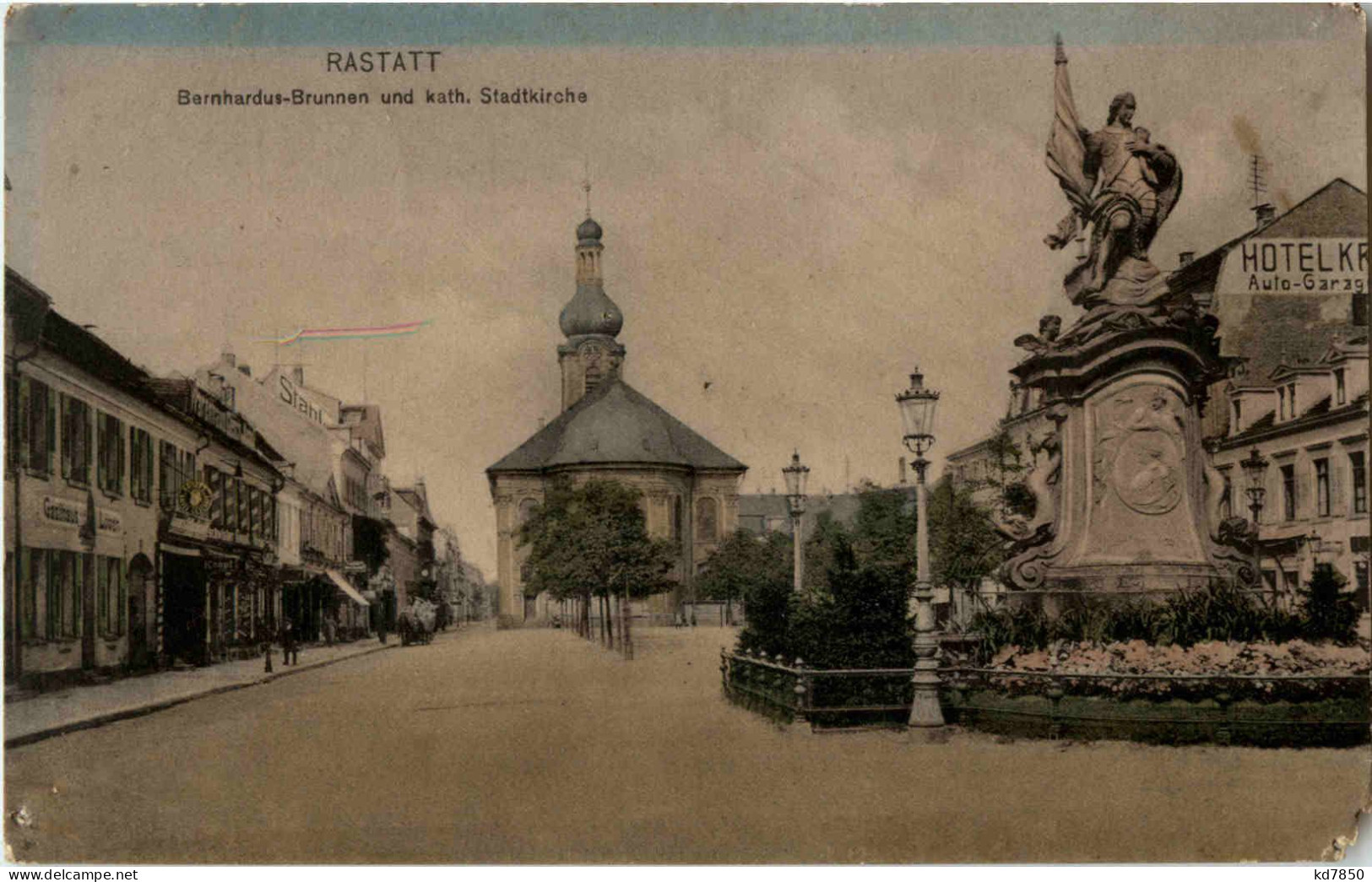 Rastatt - Bernhadus-Brunnen - Rastatt