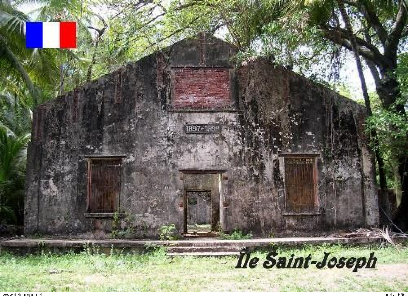 French Guiana Saint Joseph Island Guyane New Postcard - Other & Unclassified