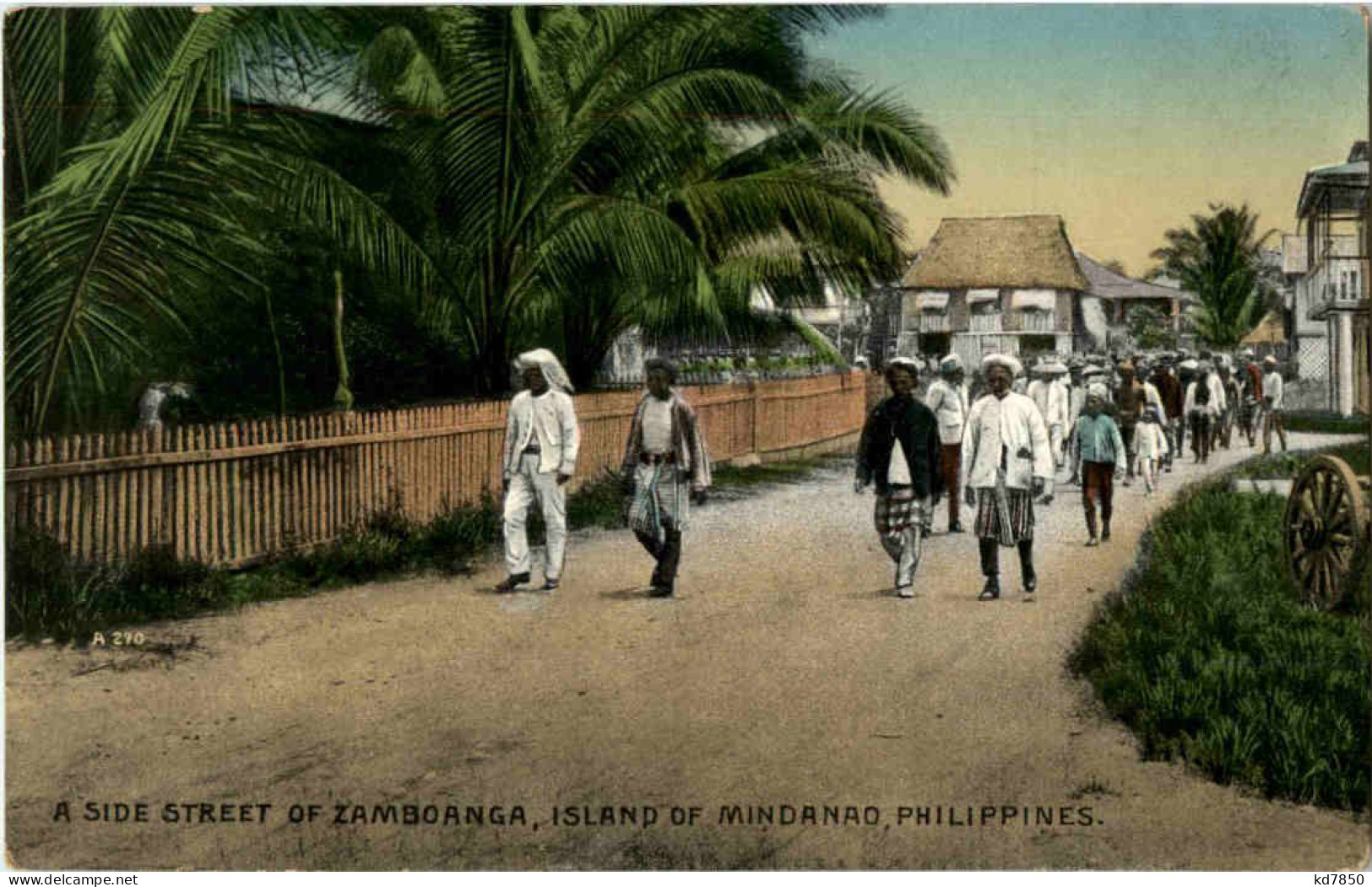 Island Of Mindanao - Side Street Of Zamboanga Philippines - Filippine