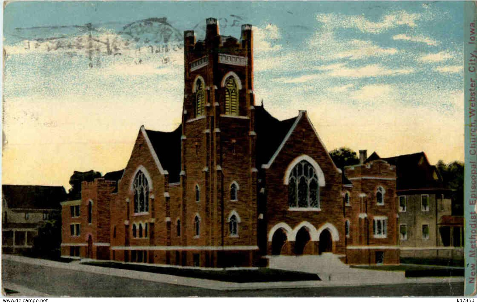 Webster City - New Methodist Episcopal Church - Autres & Non Classés