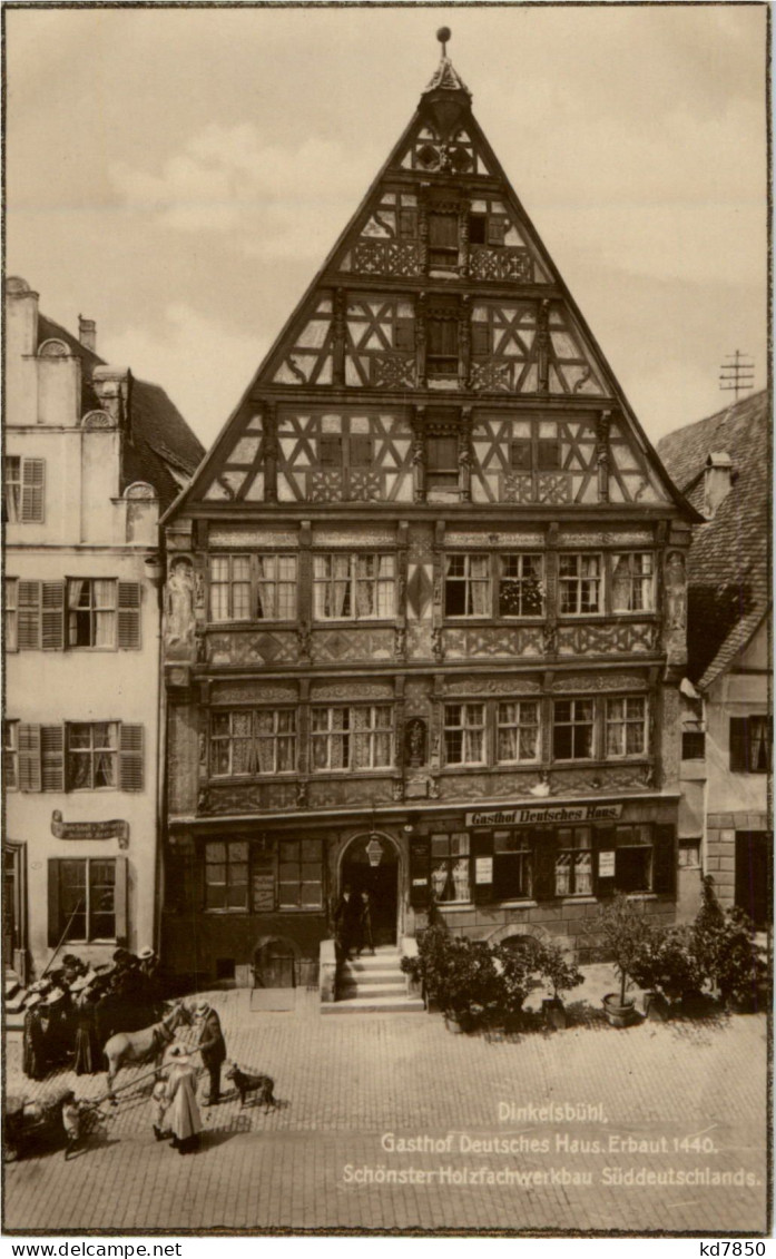 Dinkelsbühl - Gasthof Deutsches Haus - Dinkelsbuehl