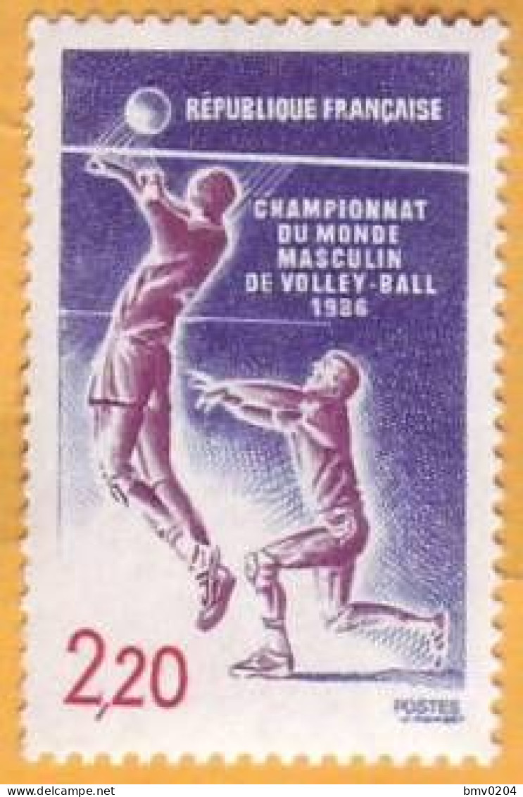 1986 France Men's Volleyball World Championship, Sports - Volleybal