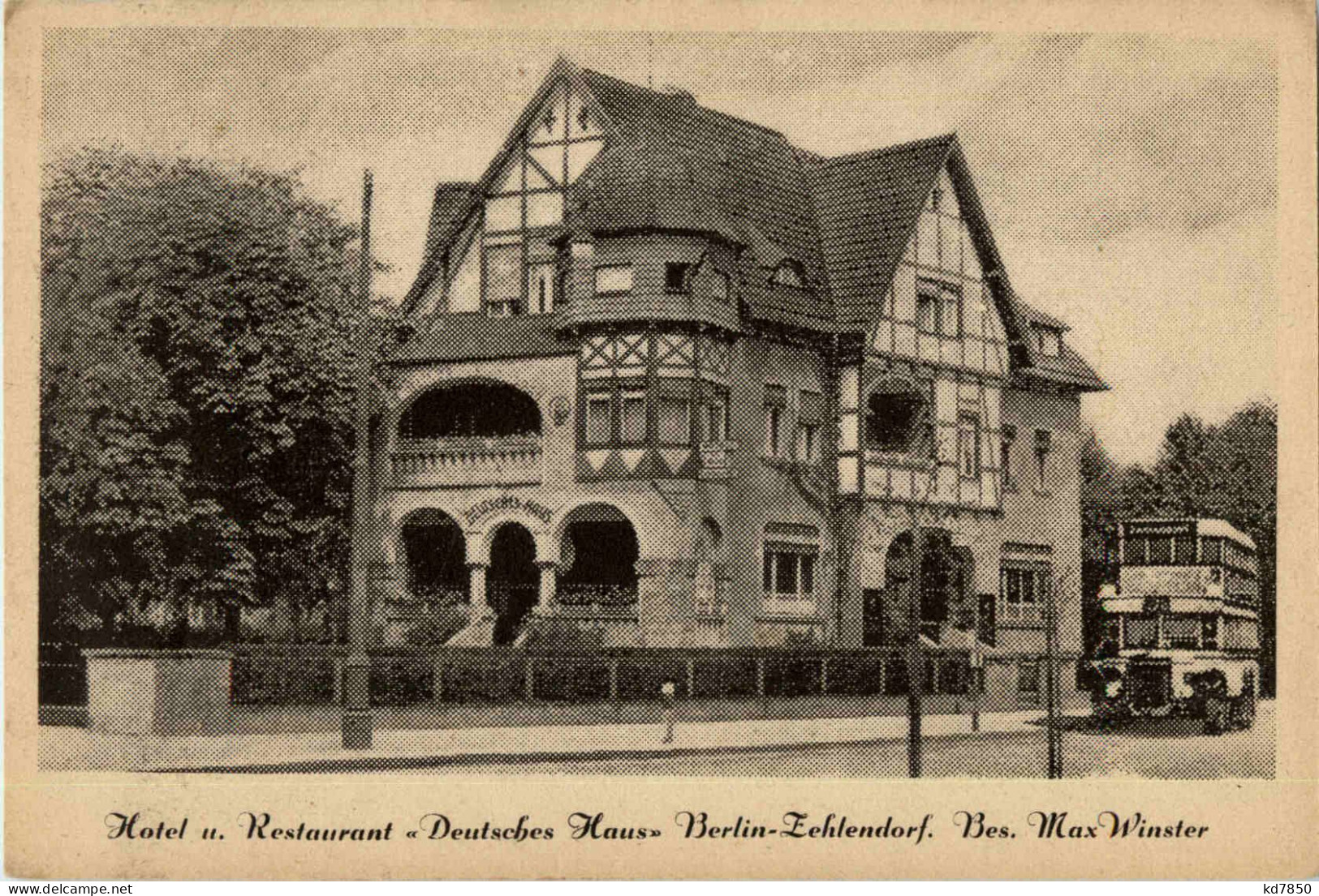 Berlin-Zehlendorf - Hotel Deutsches Haus - Zehlendorf