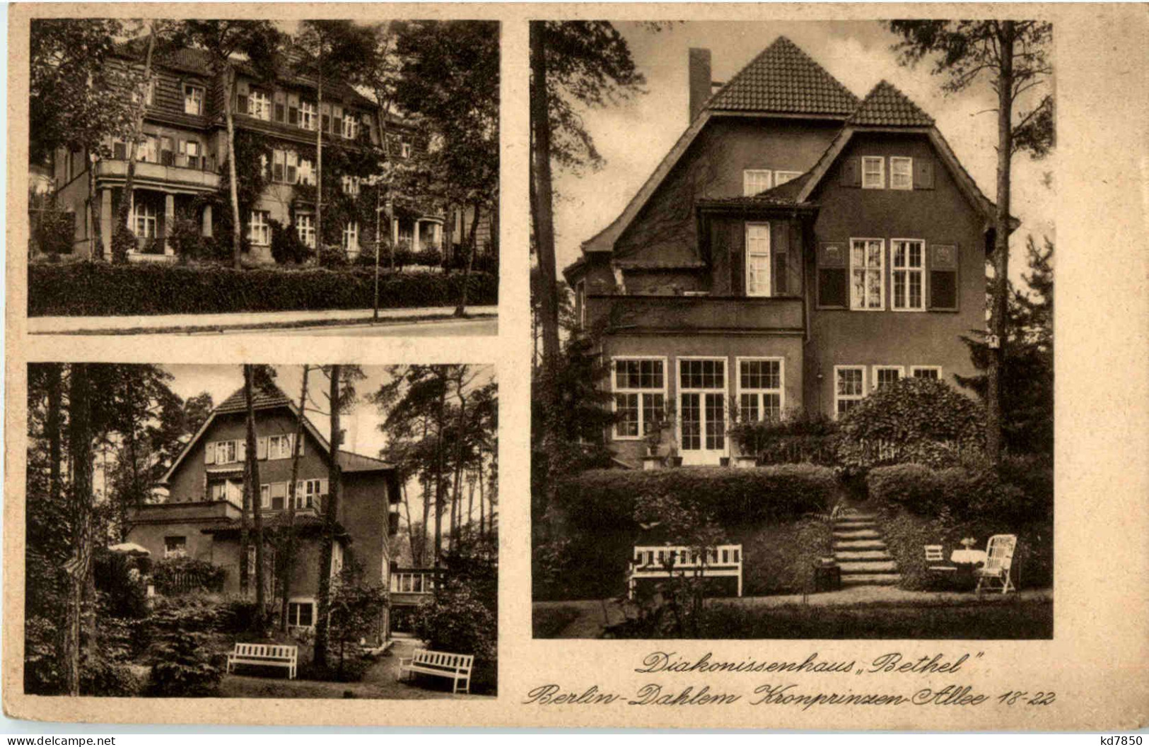 Berlin-Dahlem - Diakonissenhaus Bethel - Dahlem