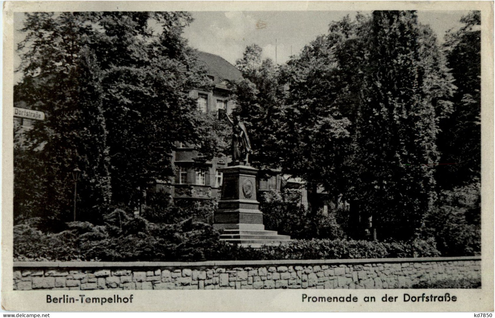 Berlin-Tempelhof - Promenade An Der Dorfstrasse - Tempelhof