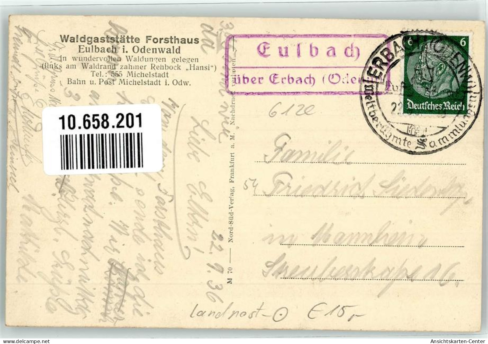 10658201 - Eulbach , Odenw - Michelstadt