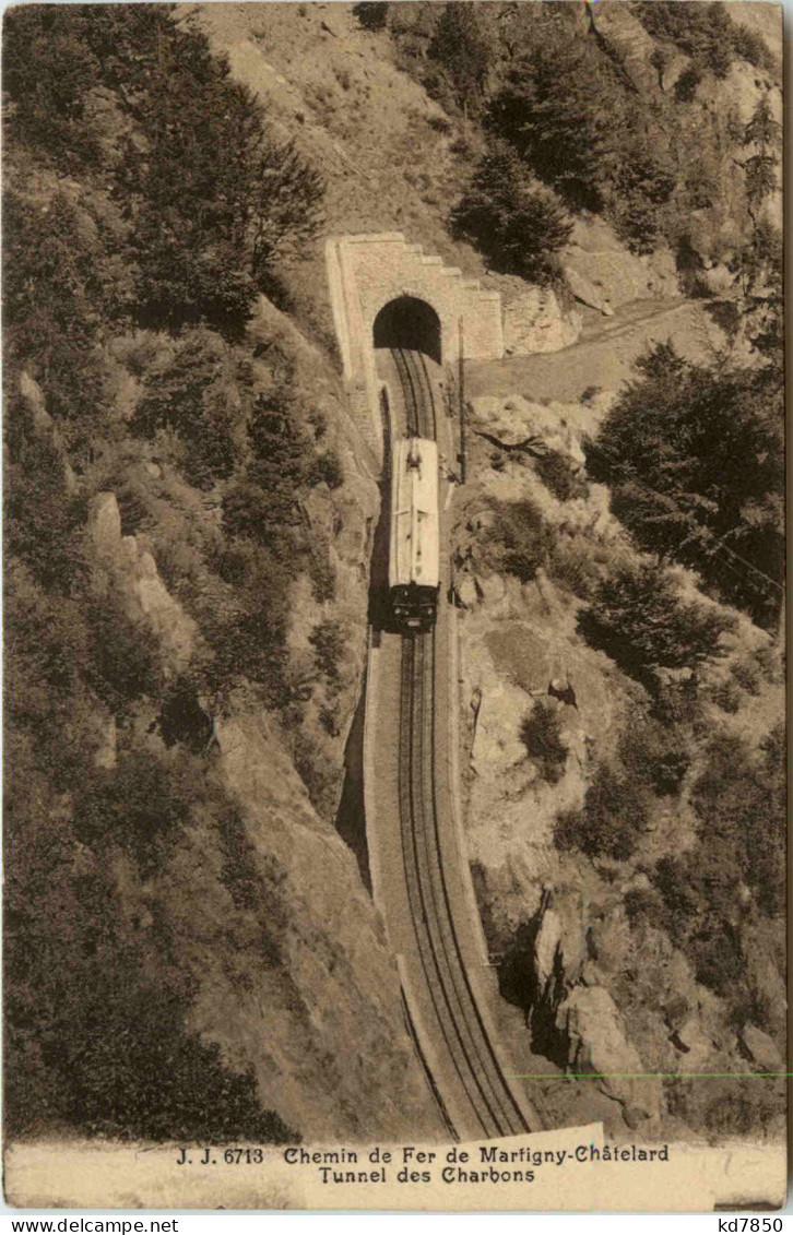 Chemin De Fer De Martigny Chatealard - Martigny