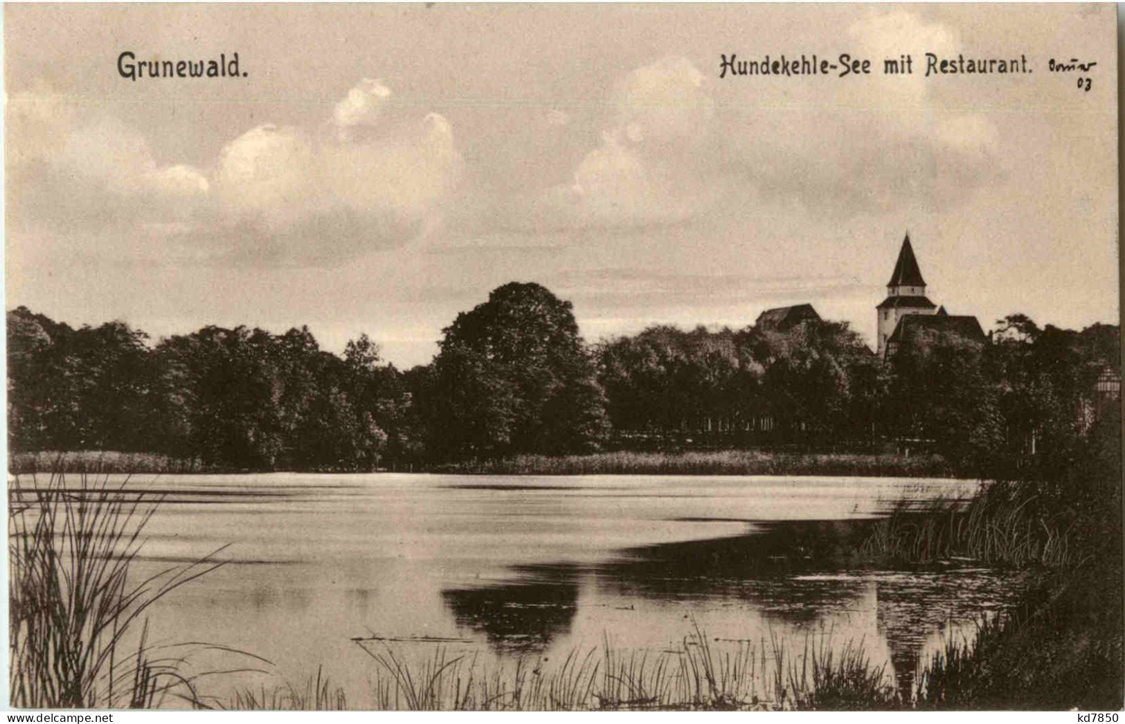 Grunewald - Hendekehle-See - Grunewald