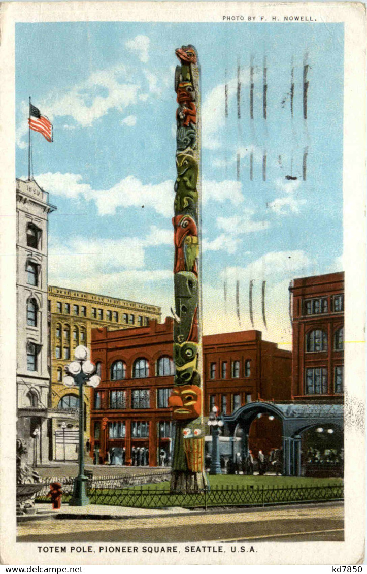 Seattle - Totem Pole - Pioneer Square - Seattle