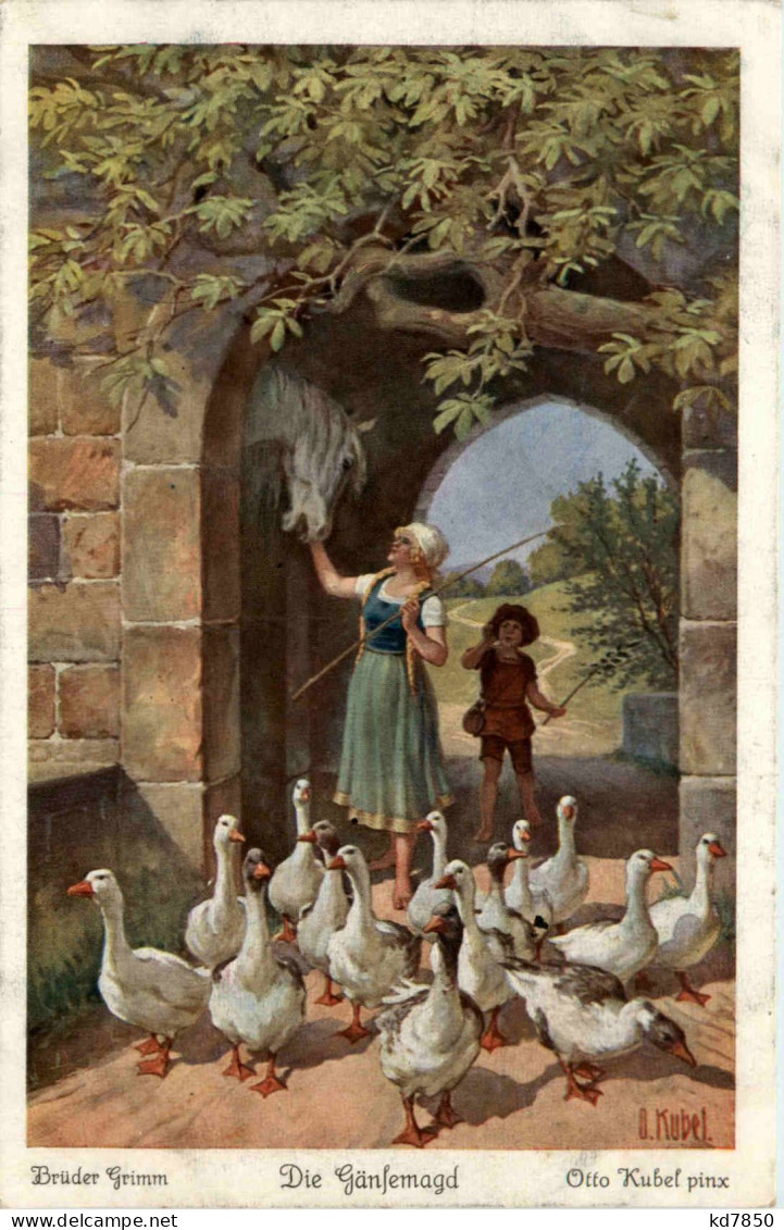 Brüder Grimm - Die Gänsemagd - Fairy Tales, Popular Stories & Legends