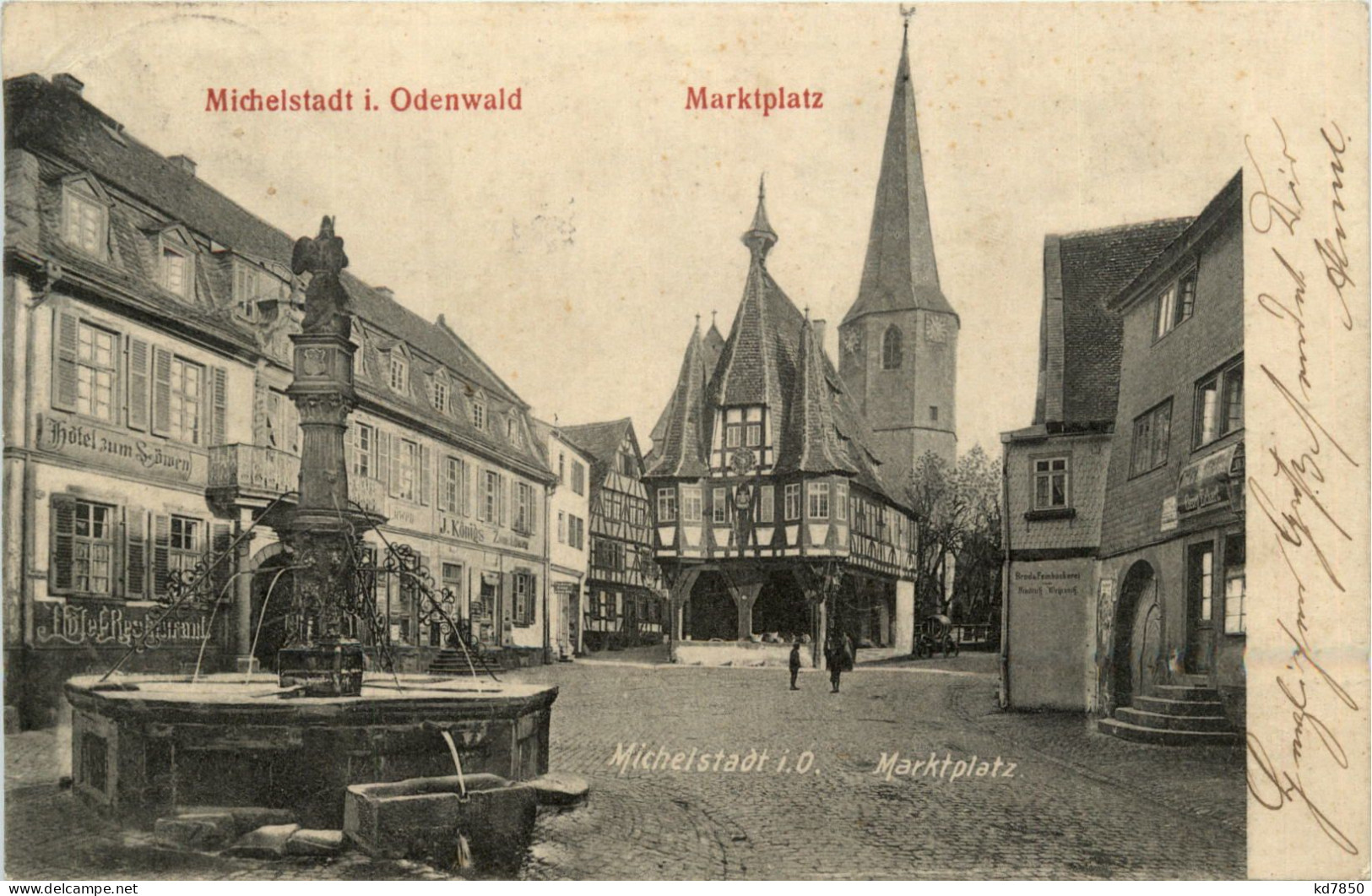 Michelstadt Im Odenwald - Marktplatz - Michelstadt