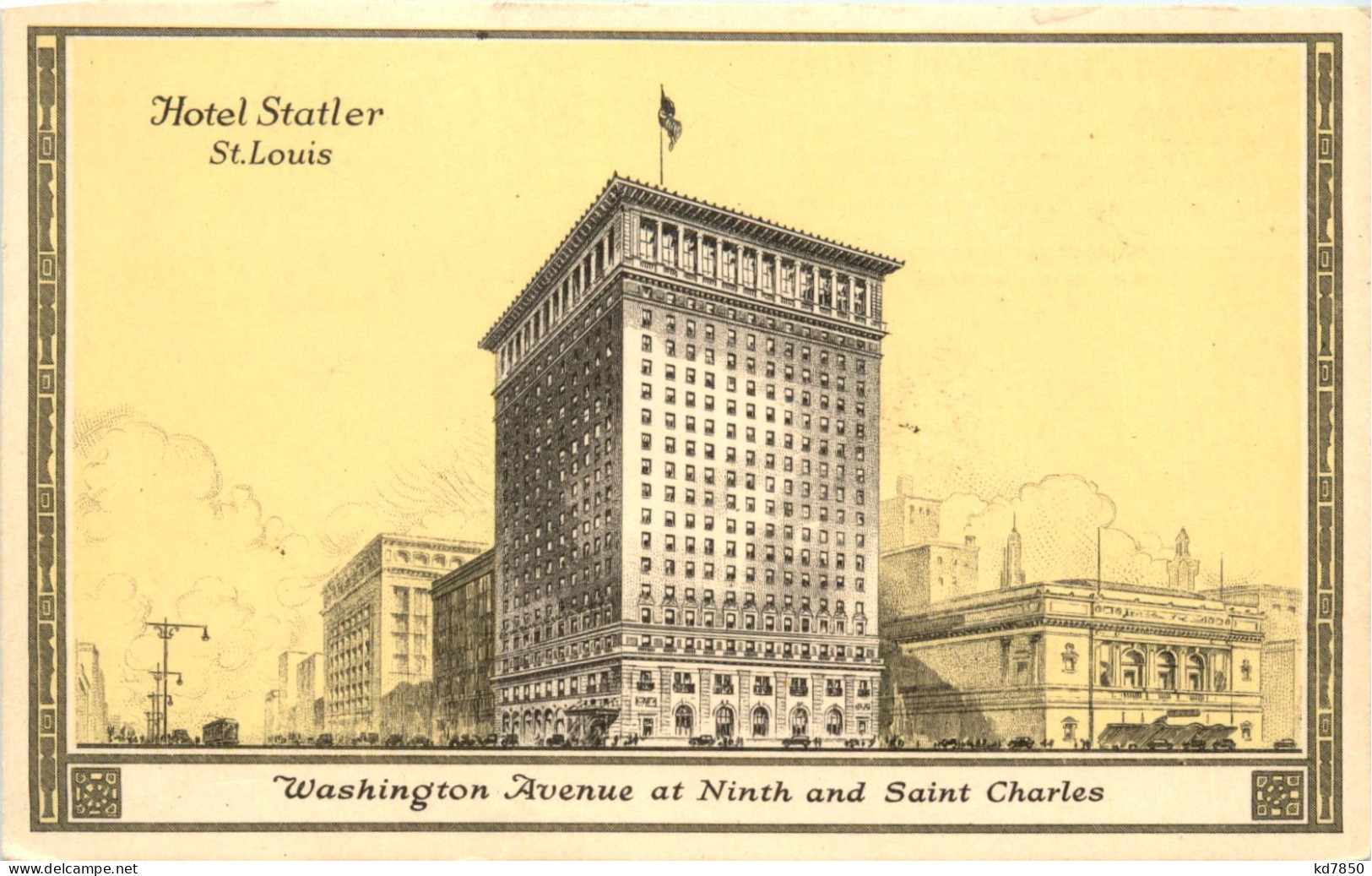 St. Louis - Hotel Statler - St Louis – Missouri