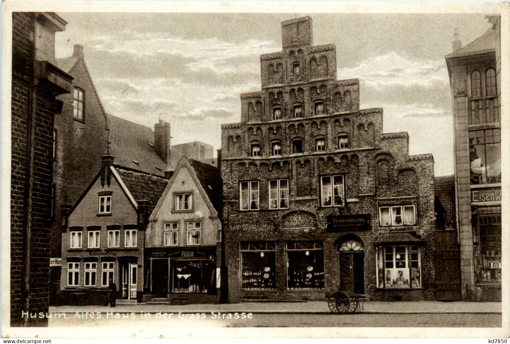 Husum - Altes Haus In Der Gross Strasse - Husum