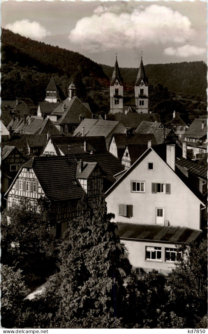 Murrhardt - Blick Auf Die Stadtkirche - Waiblingen