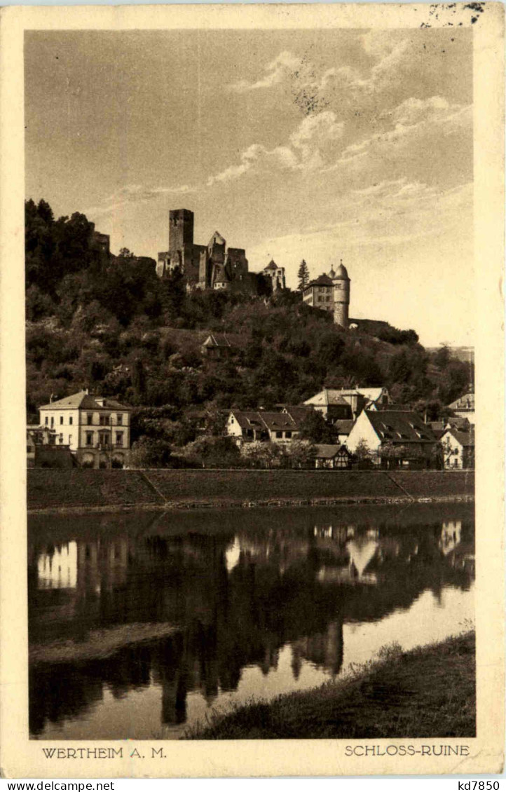 Wertheim - Schloss Ruine - Wertheim