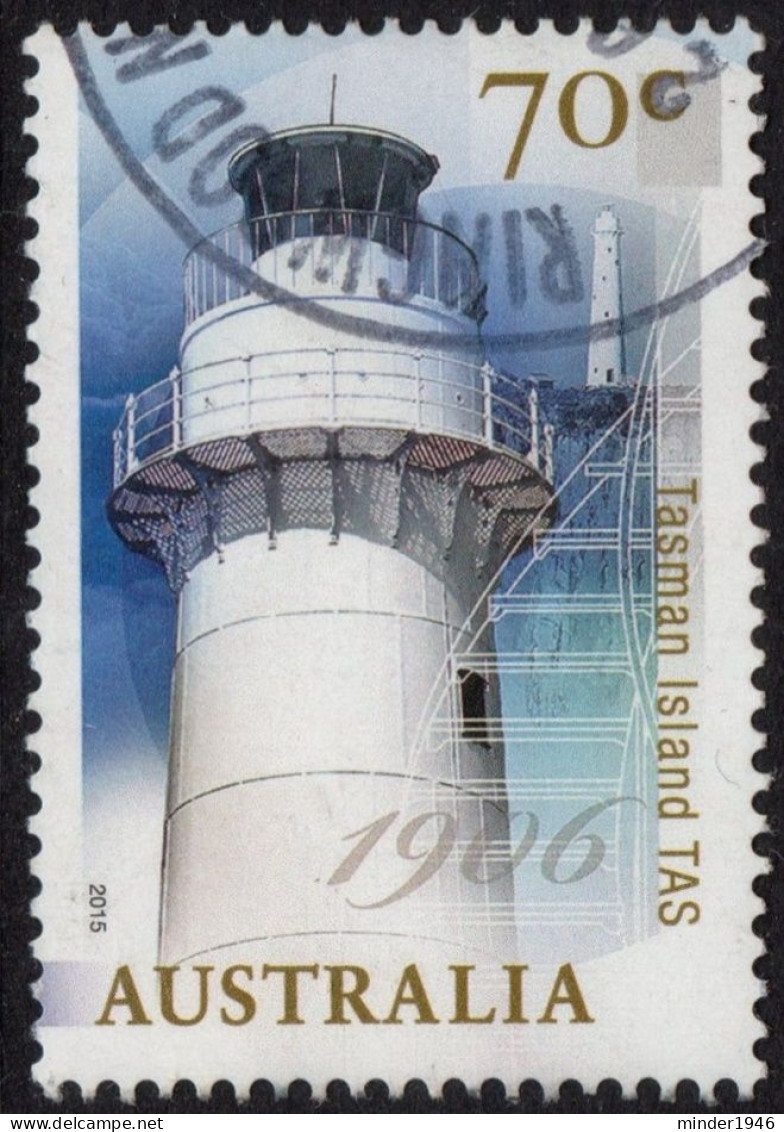 AUSTRALIA 2015 QEII 70c Multicoloured, Lighthouse-Tasman Island TAS FU - Used Stamps