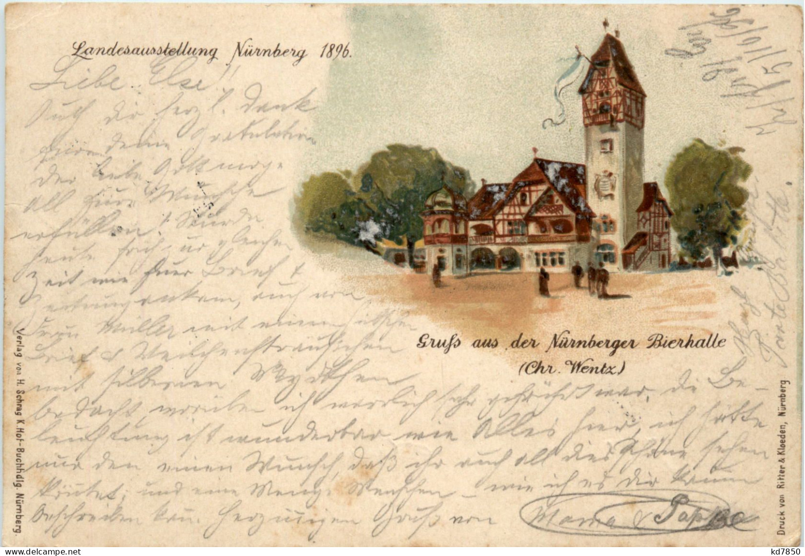 Landesausstellung Nürnberg 1896 - Altoetting