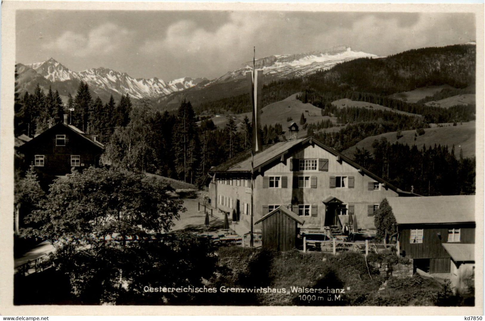 Walserschanz - Grenzwirtshaus - Kleinwalsertal