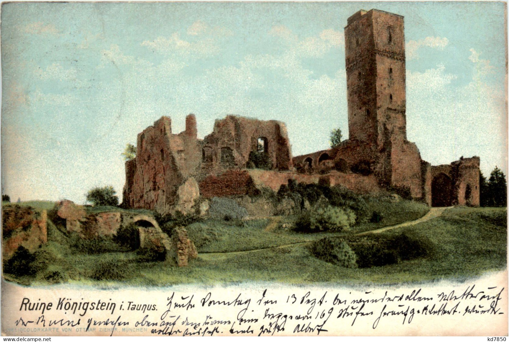Ruine Königstein Im Taunus - Koenigstein