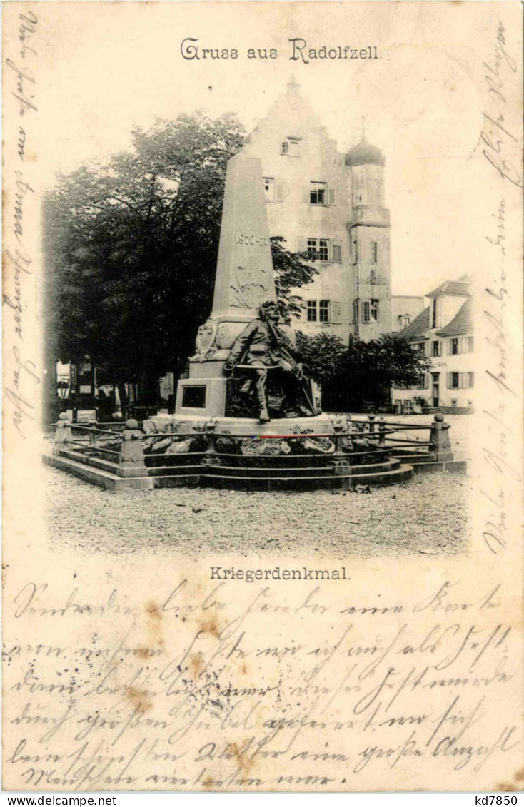 Gruss Aus Radolfzell - Kriegerdenkmal - Radolfzell