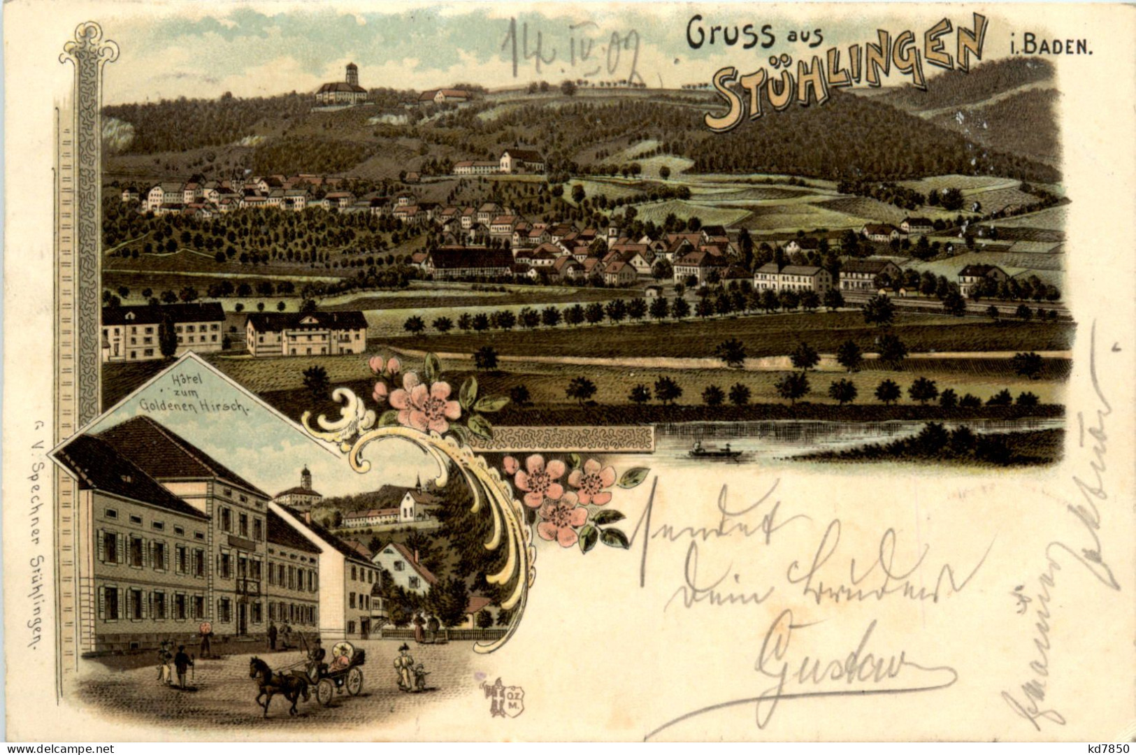 Gruss Aus Stühlingen In Baden - Litho - Waldshut-Tiengen