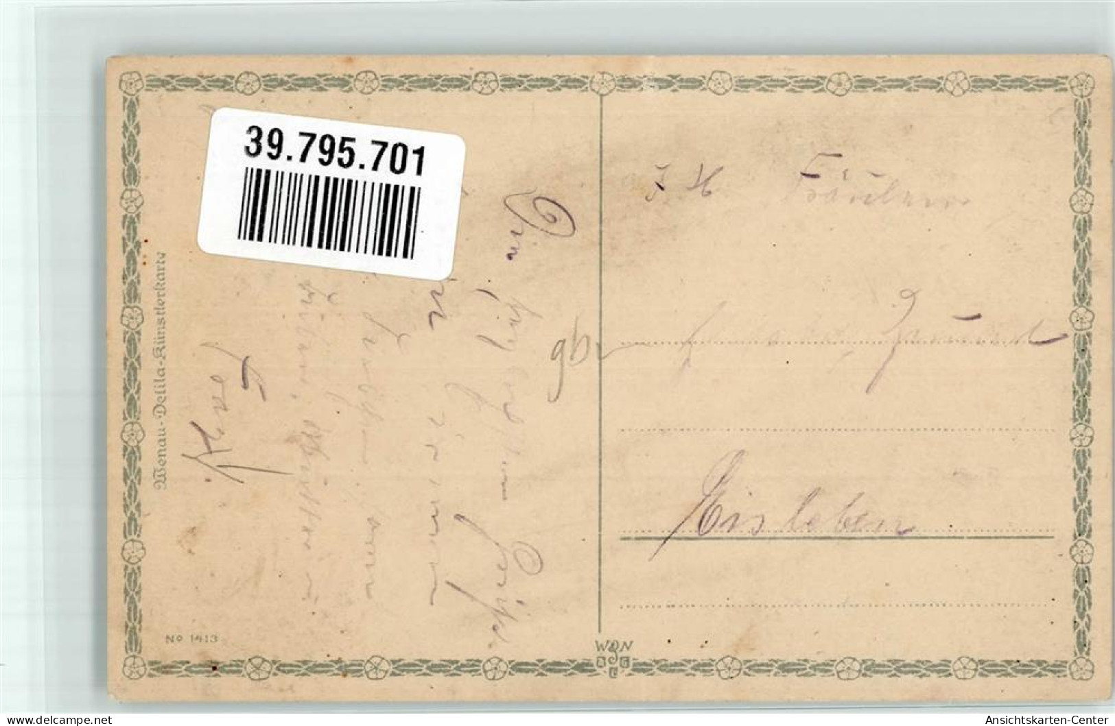 39795701 - Sign. Riesen Arno V. Wenau Delila Kuenstlerkarten No. 1413 - Día De La Madre