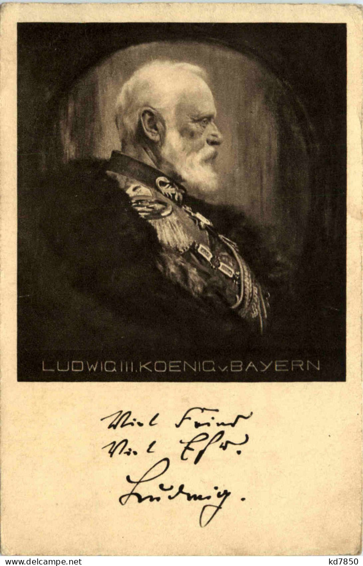 Ludwig III König Von Bayern - Königshäuser