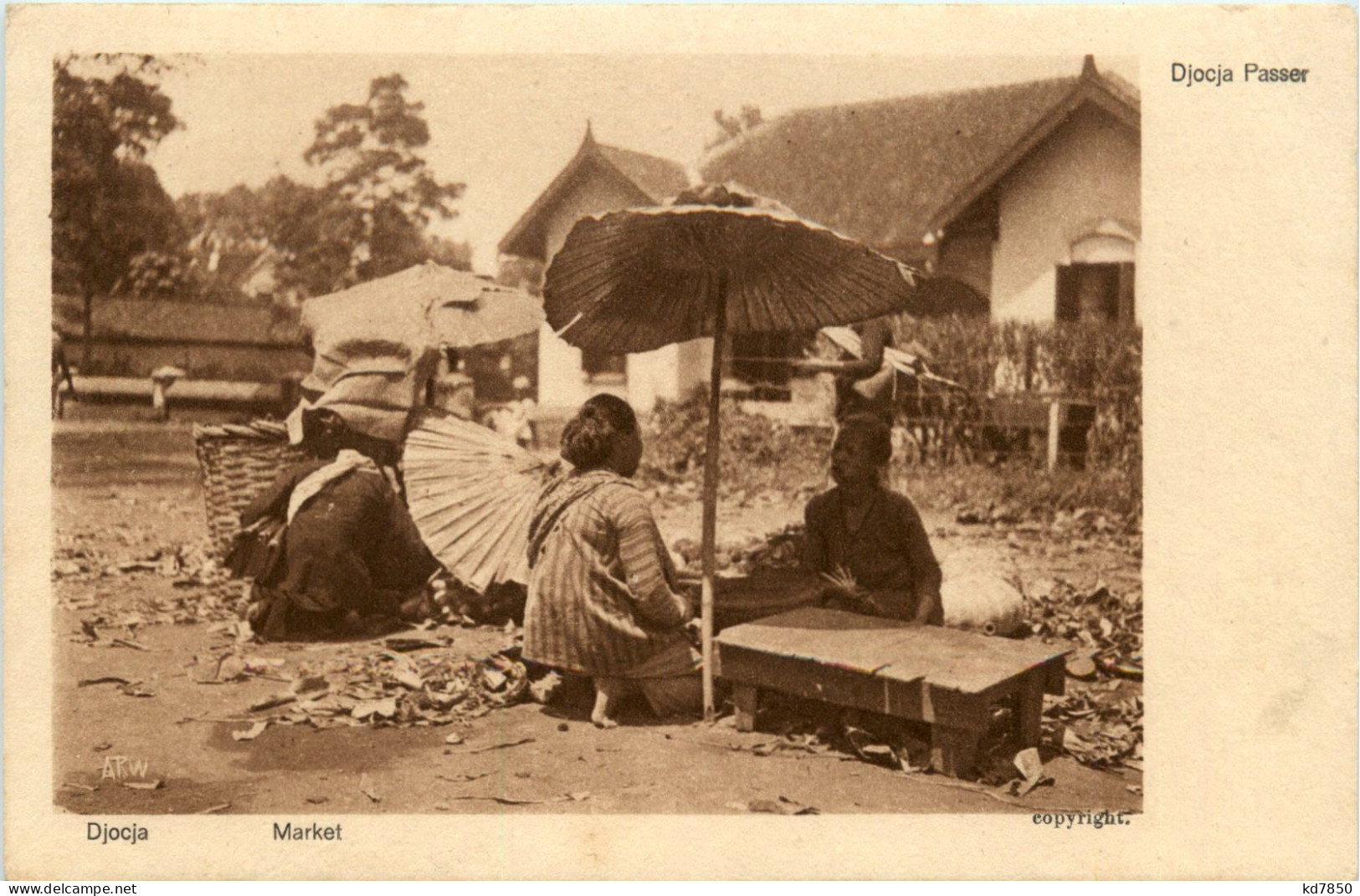 Djocja - Market - Java - Indonesië