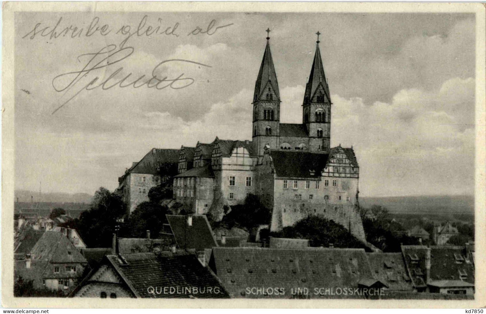 Quedlinburg - Schloss Und Schlossruine - Quedlinburg