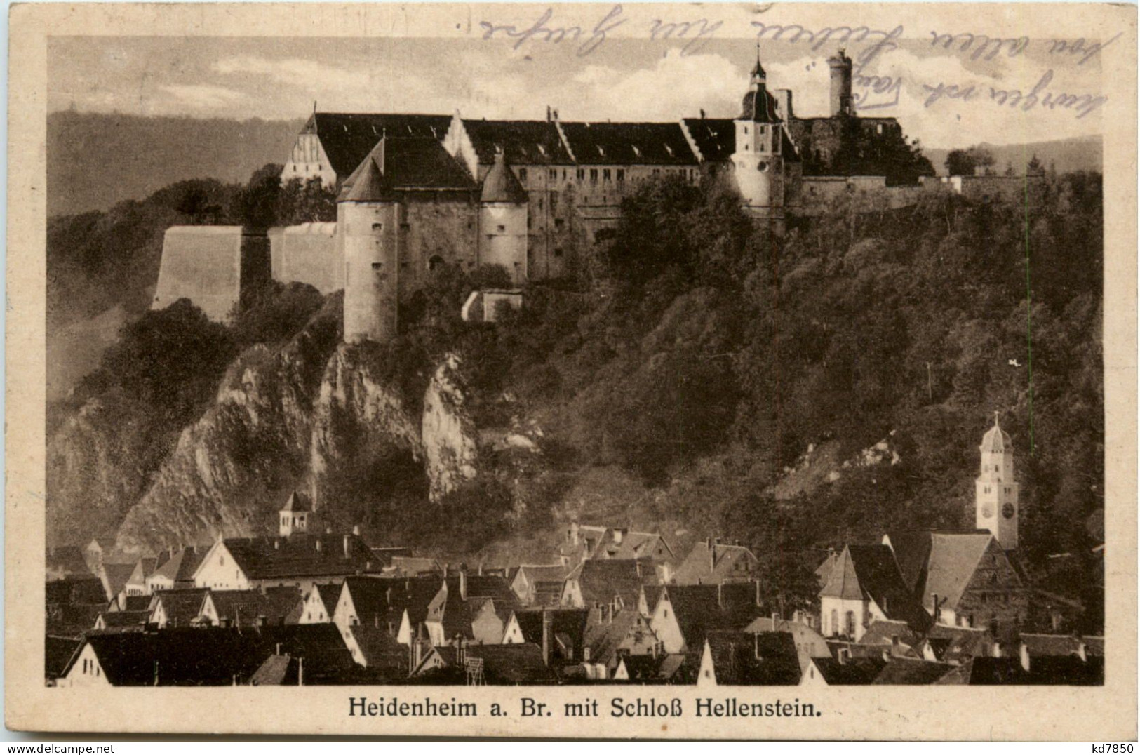 Heidenheim Mit Schloss Hellenstein - Heidenheim