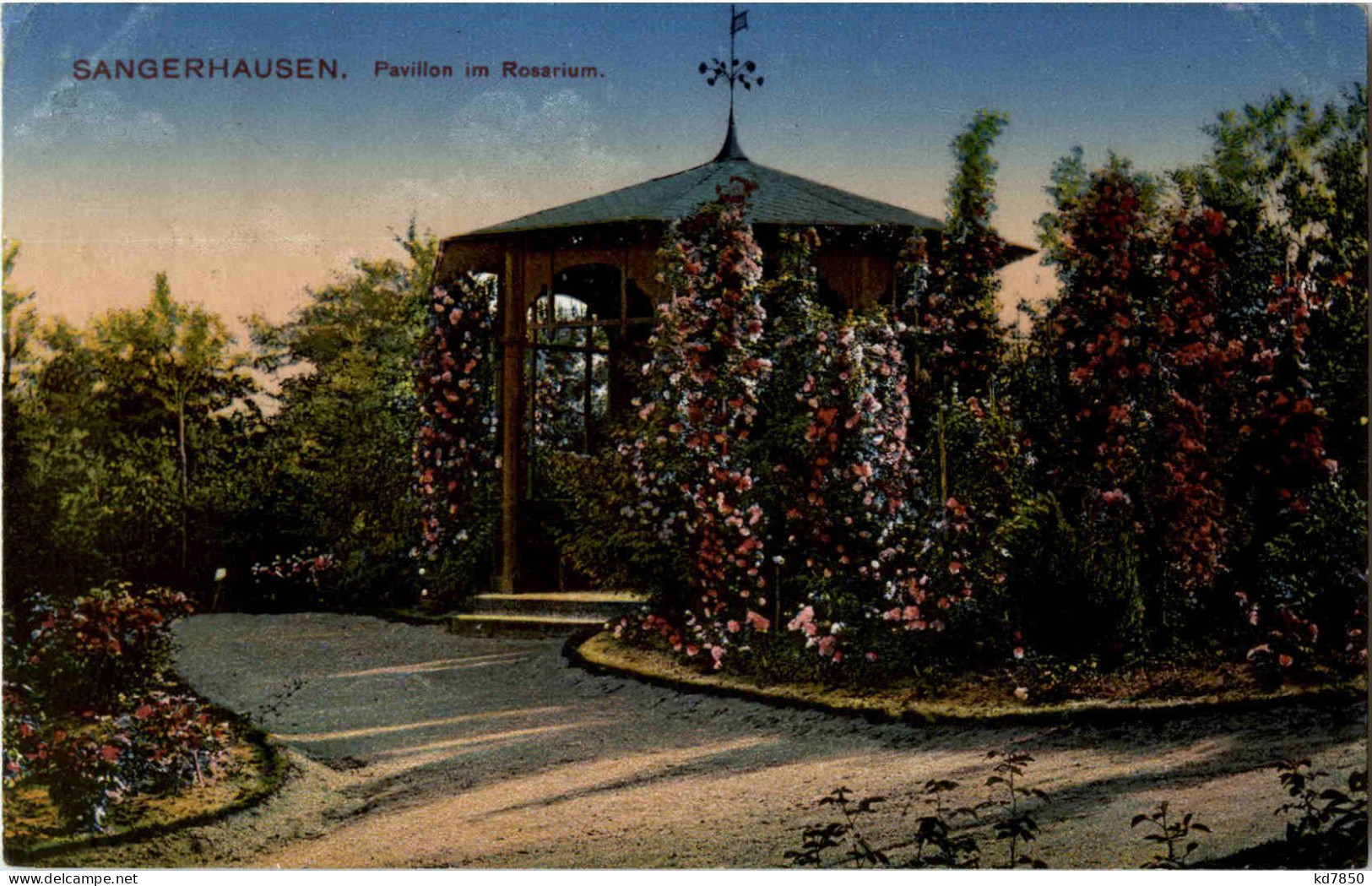 Sangershausen - Pavillon Im Rosarium - Sangerhausen