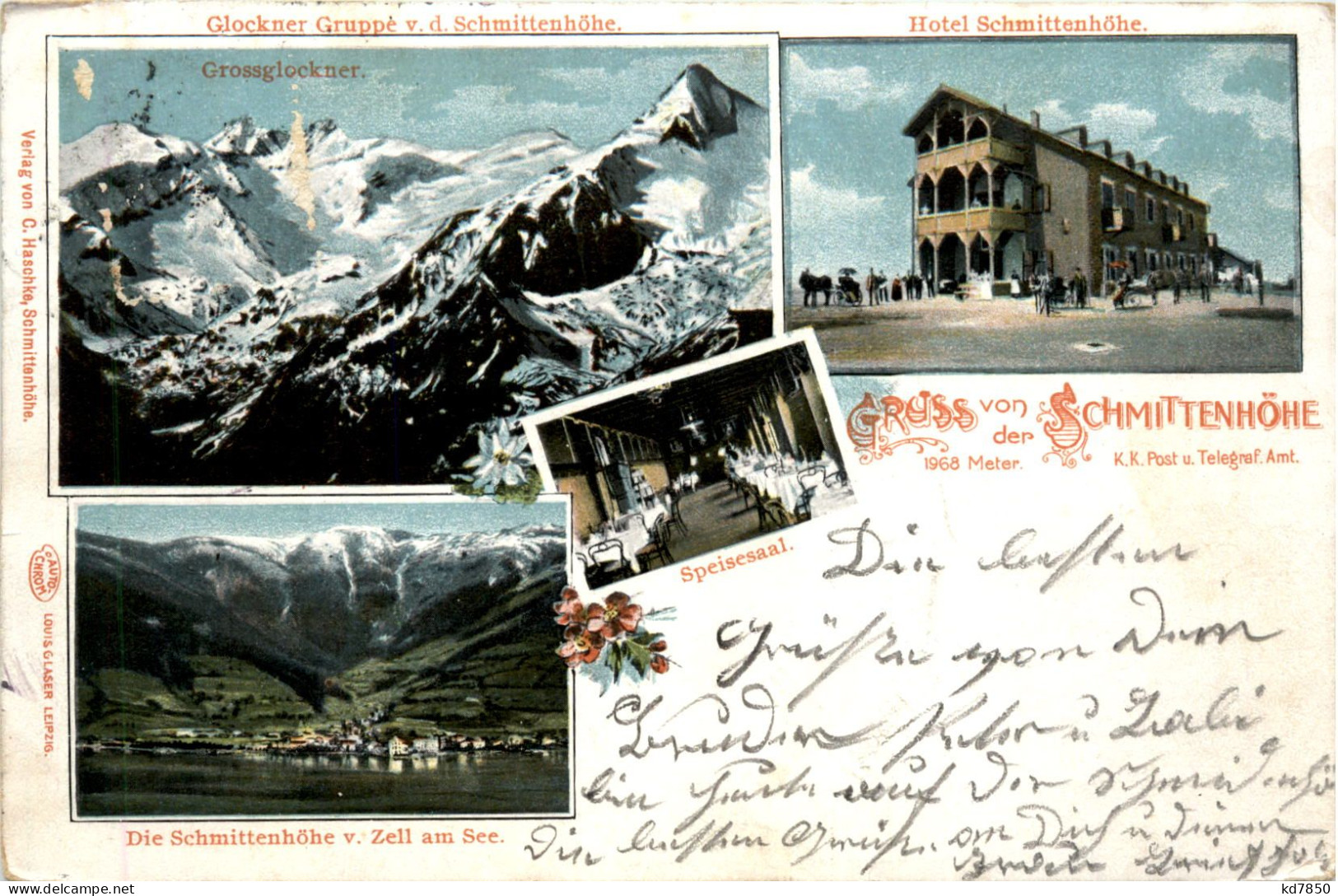 Zell Am See - Schmittenhöhe - Litho - Zell Am See