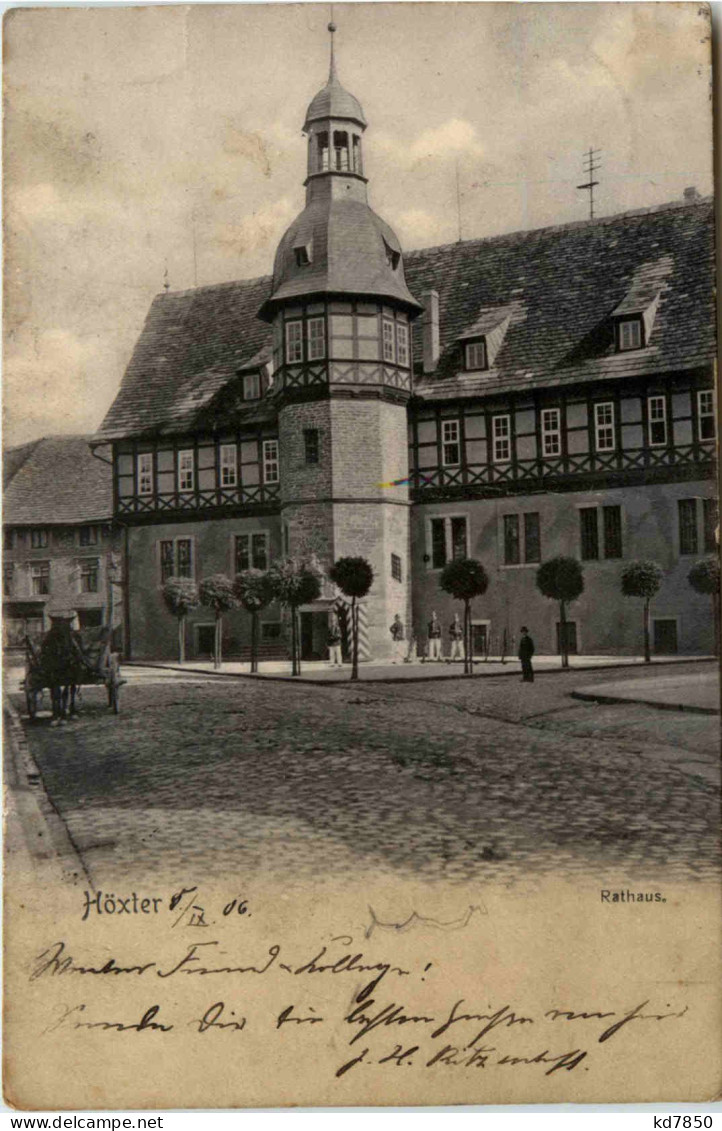 Höxter An Der Weser - Rathaus - Hoexter