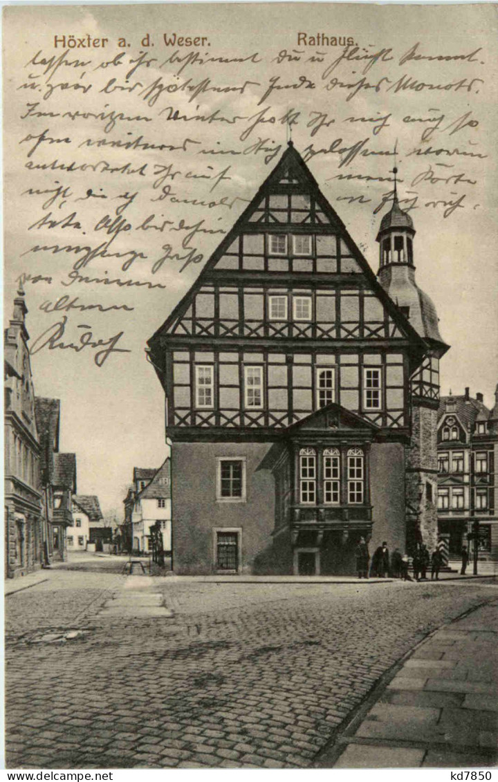 Höxter An Der Weser- Rathaus - Höxter