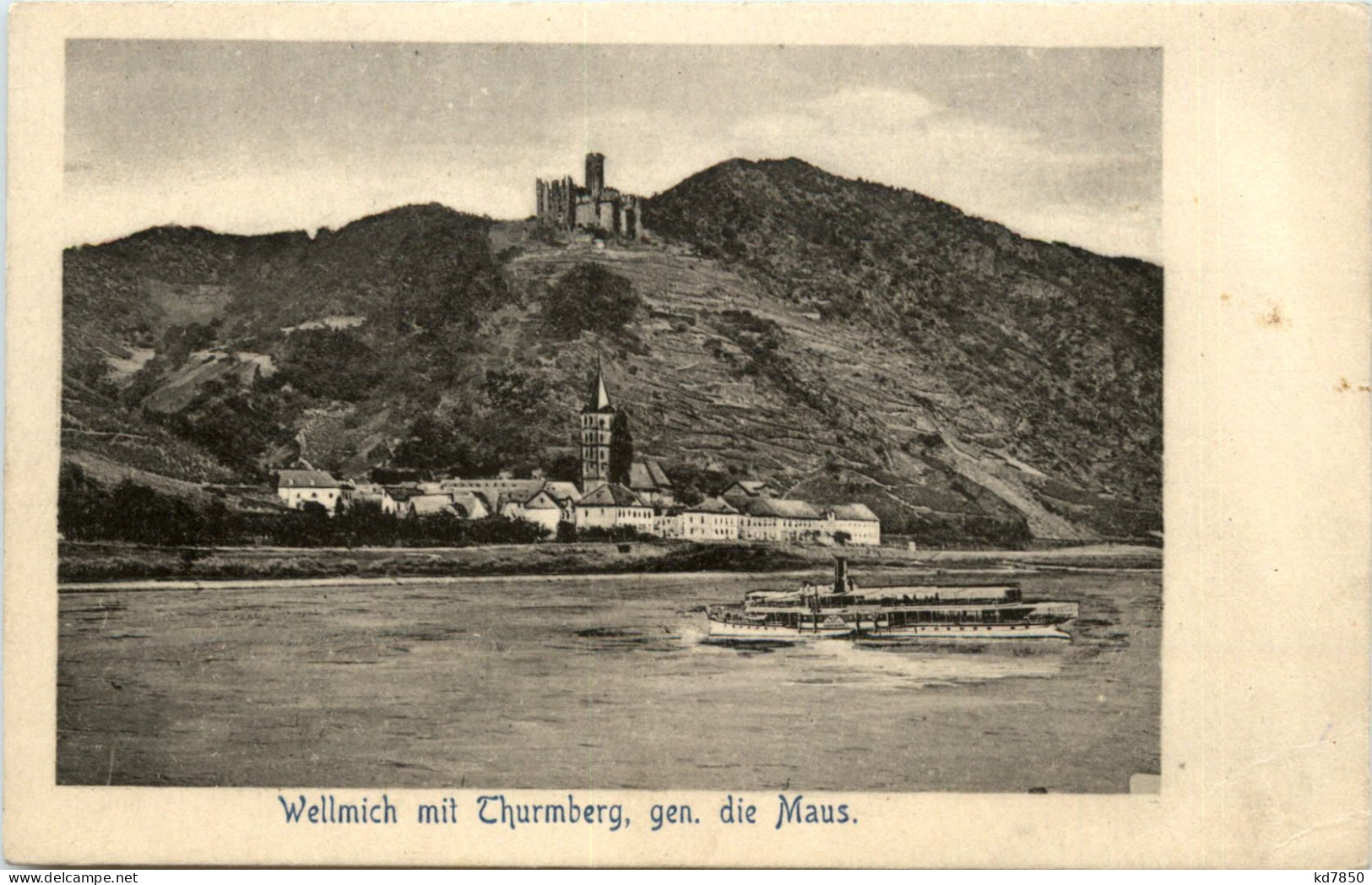 Wellmich Mit Thurmberg - St. Goar
