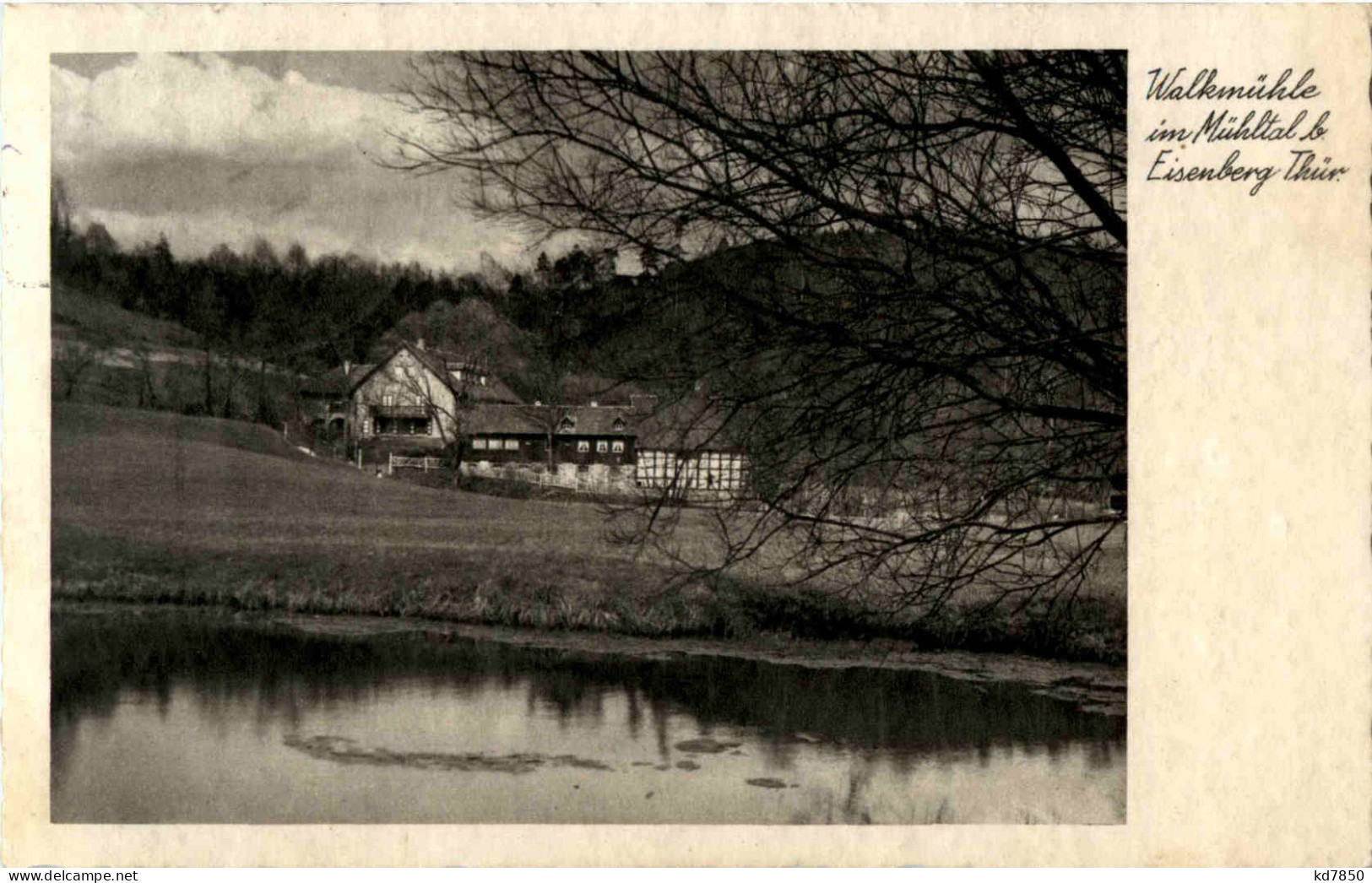 Eisenberg - Walkmühle Im Mühltal - Eisenberg