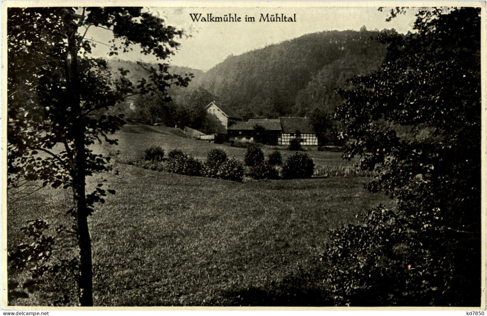 Eisenberg - Walkmühle Im Mühltal - Eisenberg