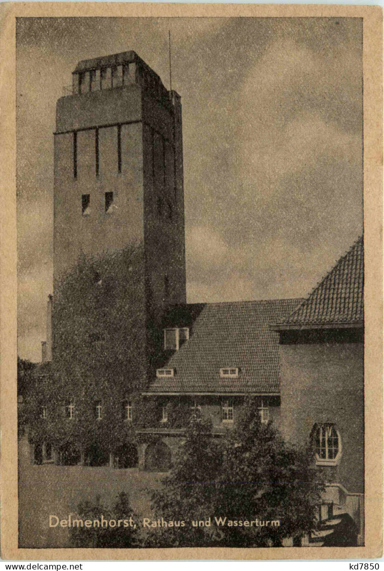 Delmenhorst - Rathaus Und Waqsserturm - Delmenhorst