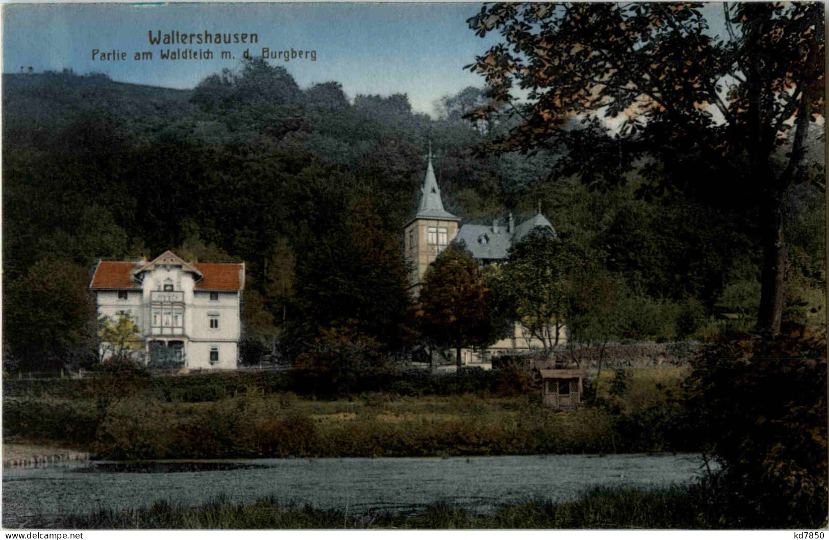 Waltershausen - Partie Am Waldteich - Waltershausen