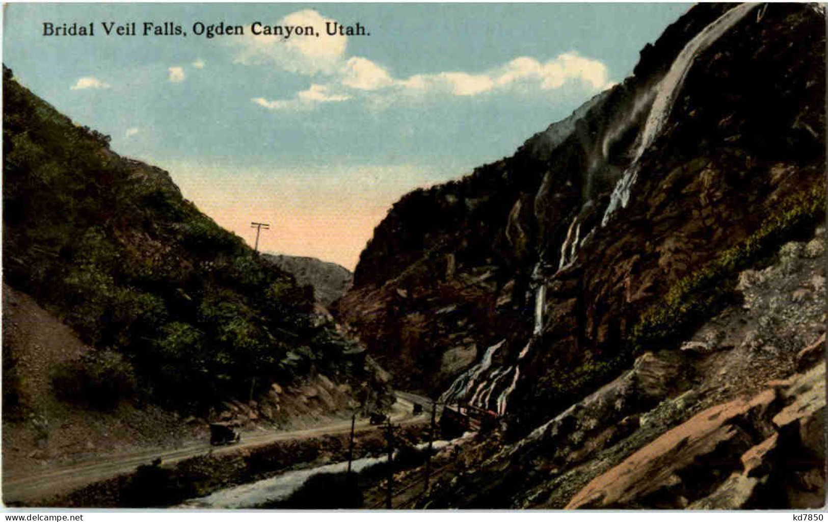 Ogden - Canyon - Bridal Veil Falls - Autres & Non Classés