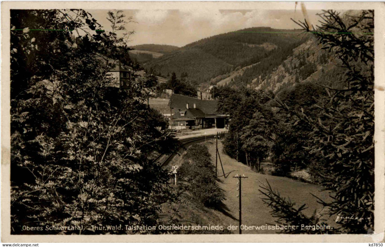 Talstation Obstfederschmiede Der Oberweissbacher Bergbahn - Oberweissbach