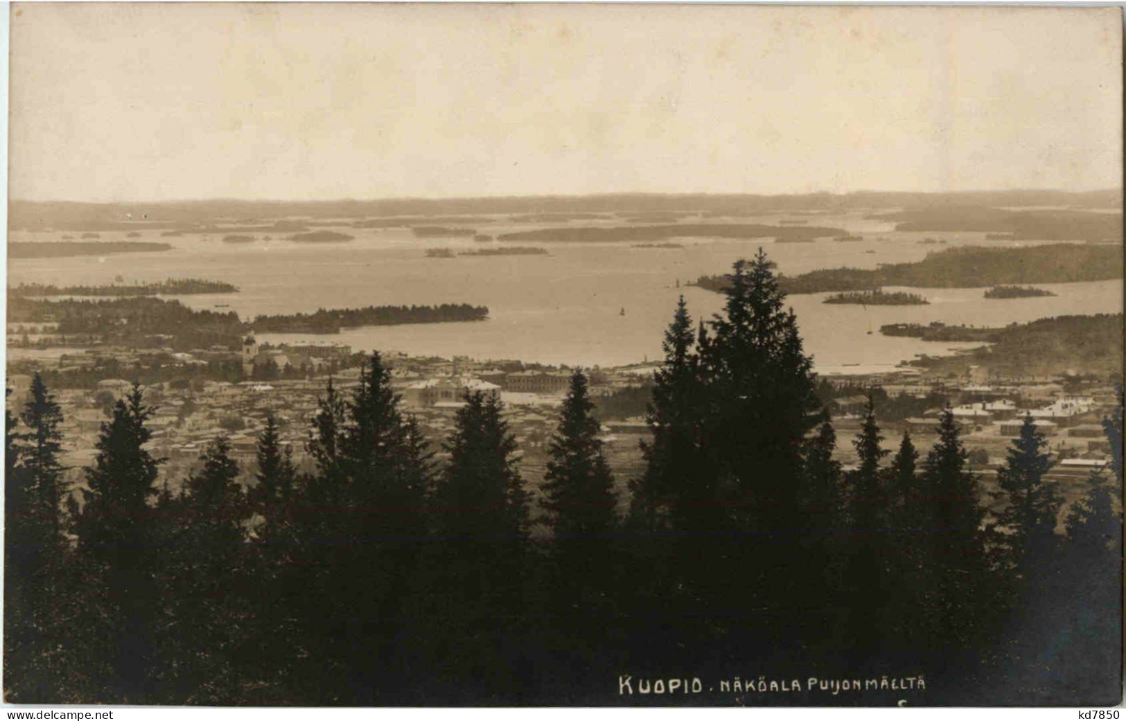 Kuopio - Näköala Puijon Mallta - Finnland