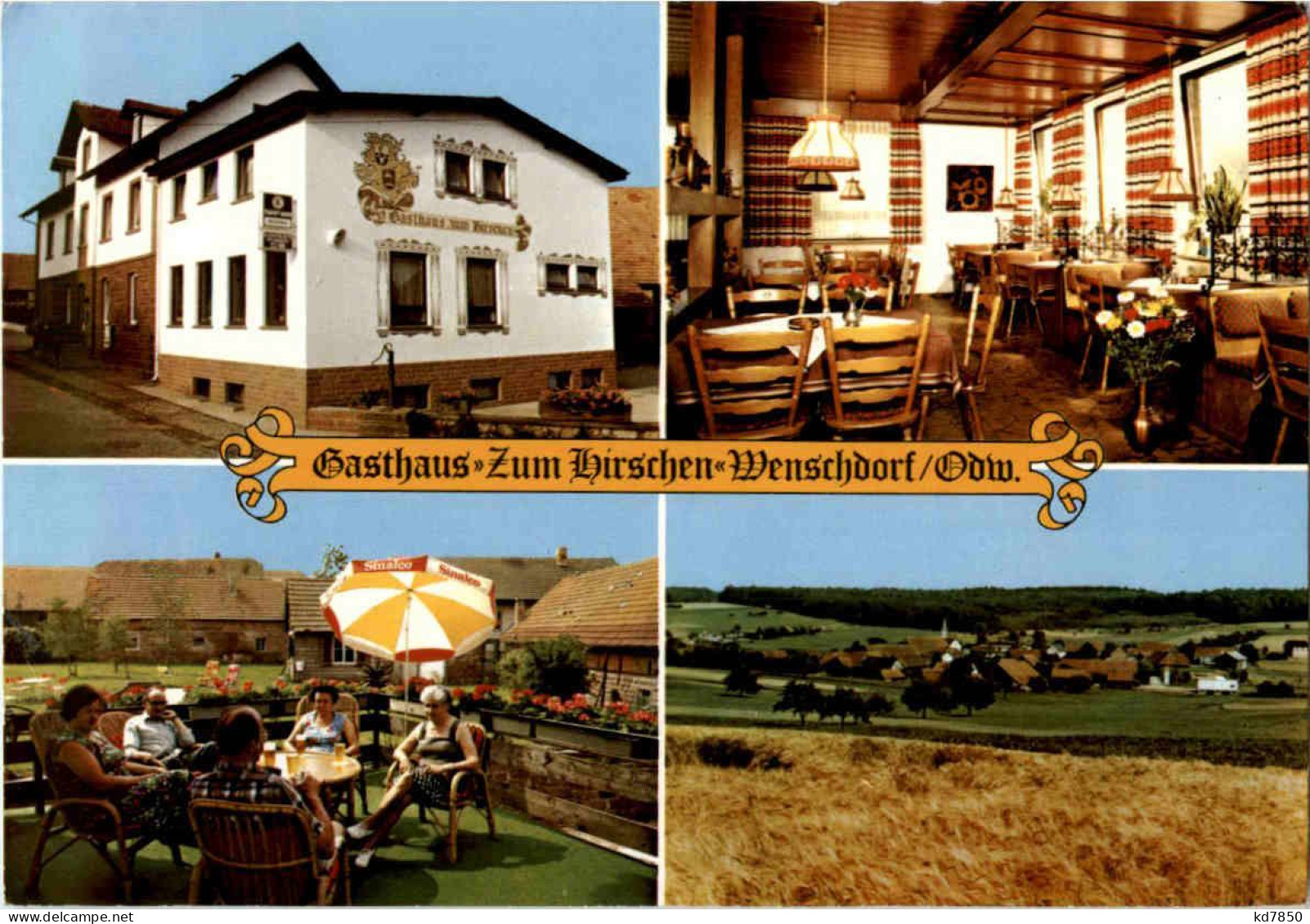 Wenschdorf - Gasthaus Zum Hirschen - Miltenberg A. Main